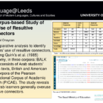 showcase 22 computation 53 a corpus based study of the use of resultive connectors
