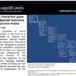 showcase 22 learning-teaching 10 an online interactive game to teach spanish indicative and subjunctive modes