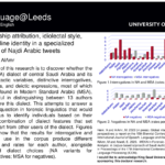 showcase 22 representation 04 authorship attribution, idiolectal style, and online identity in a specialized corpus of najdi arabic tweets